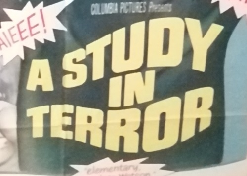 A Study in Terror film poster